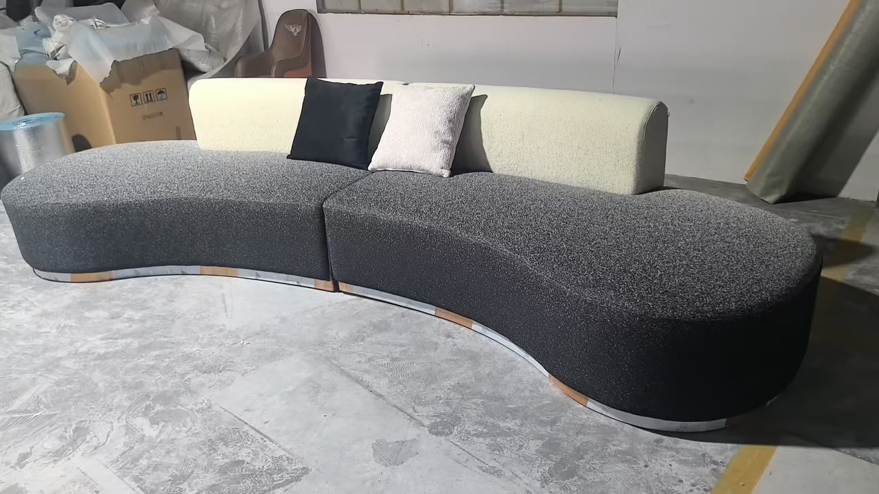 Luxury Modern Gradient Sofa for contemporary homes in Lagos, Nigeria, featuring premium upholstery, elegant design, and spacious seating.