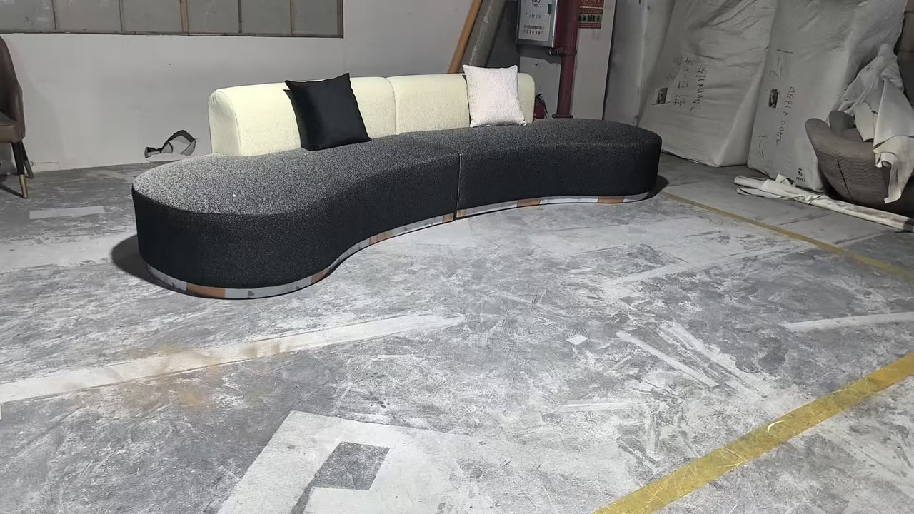 Luxury Modern Gradient Sofa for contemporary homes in Lagos, Nigeria, featuring premium upholstery, elegant design, and spacious seating.
