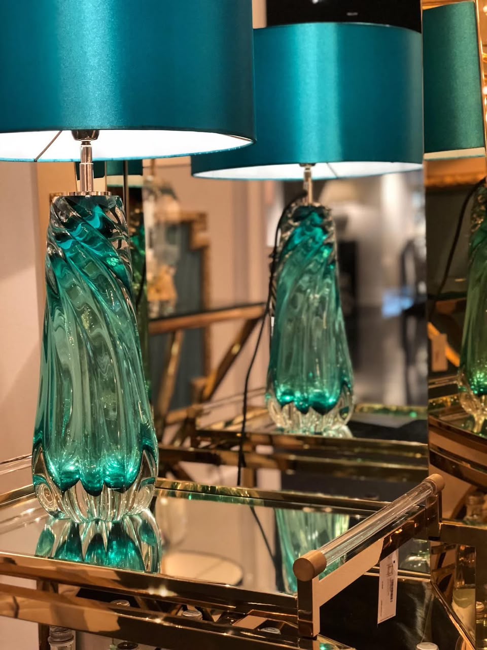 Luxury Barron table lamp for modern homes in Lagos, Nigeria, featuring a contemporary design with premium ambient lighting for bedrooms, living rooms, and offices.
