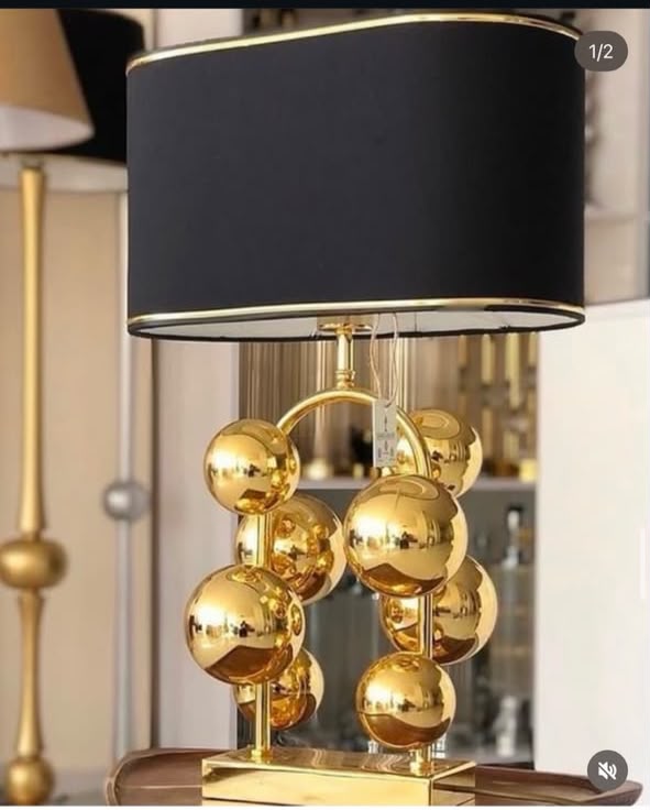 Luxury Bubble table lamp for modern homes in Lagos, Nigeria, featuring a contemporary bubble-inspired design and ambient lighting for stylish interiors.