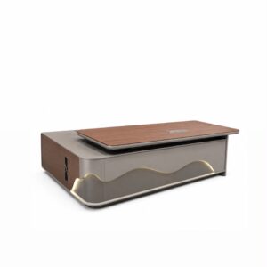 CEO Office Table Luxury CEO office table for executive offices in Lagos, Nigeria, featuring a premium contemporary design with a spacious workspace and elegant finish.