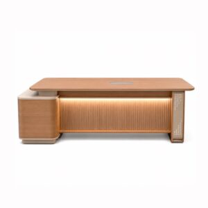 Luxury executive office table for offices in Lagos, Nigeria, featuring a spacious contemporary design with premium craftsmanship for professional workspaces.