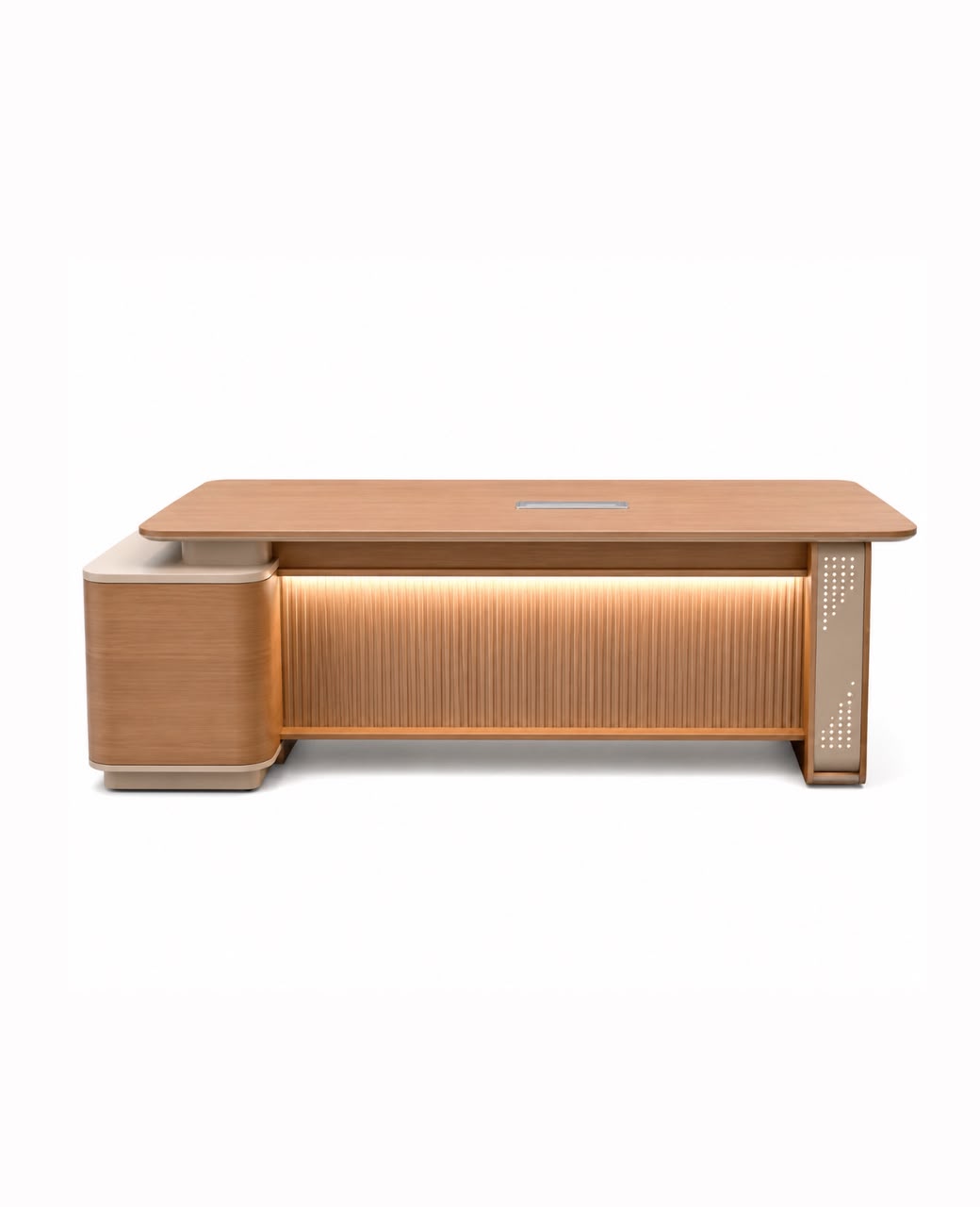 Luxury executive office table for offices in Lagos, Nigeria, featuring a spacious contemporary design with premium craftsmanship for professional workspaces.