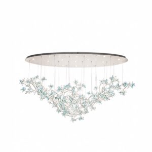 Luxury Floating Butterfly chandelier for modern homes in Lagos, Nigeria, featuring elegant suspended butterfly lighting for dining rooms, living spaces, and grand entryways.