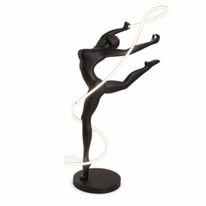 Human Spiral Floor Lamp Luxury Human Spiral floor lamp for modern homes in Lagos, Nigeria, featuring a sculptural human-inspired design with elegant spiral ambient lighting for contemporary interiors.