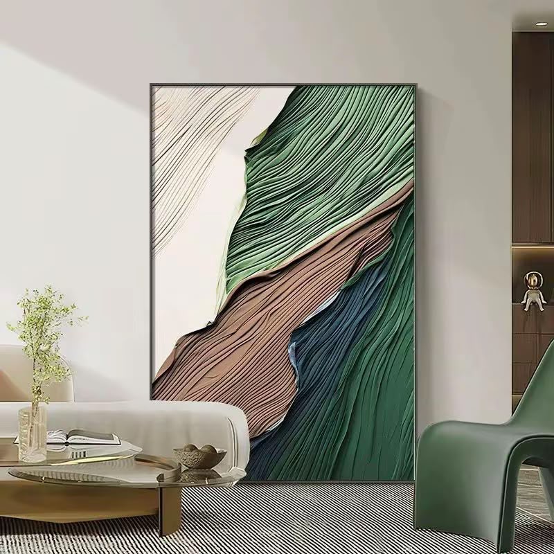 Modern 3D textured art canvas for homes in Lagos, Nigeria, measuring 80×120cm and designed for contemporary living rooms, bedrooms, offices, and hallways.