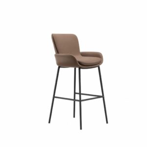 Luxury modern island stool for homes in Lagos, Nigeria, featuring a contemporary design with premium seating for kitchen islands and breakfast bars.