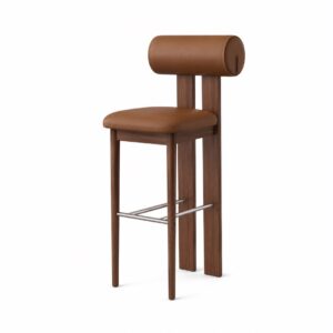 Luxury modern island stool for homes and commercial spaces in Lagos, Nigeria, featuring a contemporary design with premium seating for kitchen islands and breakfast bars.