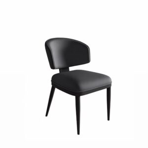 Luxury restaurant dining chair for homes and commercial dining spaces in Lagos, Nigeria, featuring a contemporary design with premium comfort and durable craftsmanship.