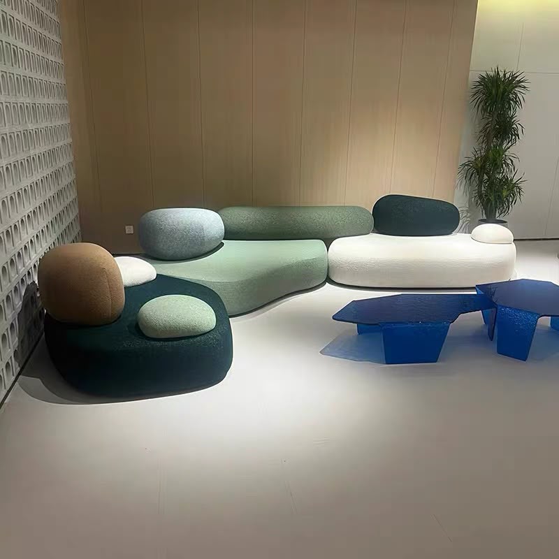 Luxury sectional sofa for modern homes in Lagos, Nigeria, featuring a spacious contemporary design with premium comfort for elegant living rooms.