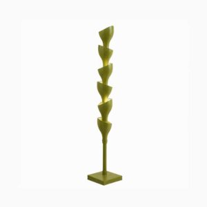 Luxury Spiral Floor Lamp for modern homes in Lagos, Nigeria, featuring a contemporary spiral design and ambient lighting for stylish interiors.