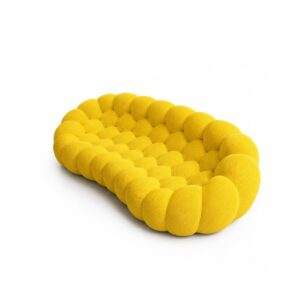 Vibrant Bubble Sofa for modern homes in Lagos, Nigeria, featuring a sculptural rounded design for stylish living rooms and contemporary interiors.
